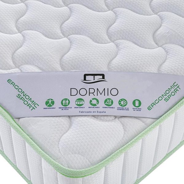 colchón eliocel dormio ergonomic sport 135x190 cm