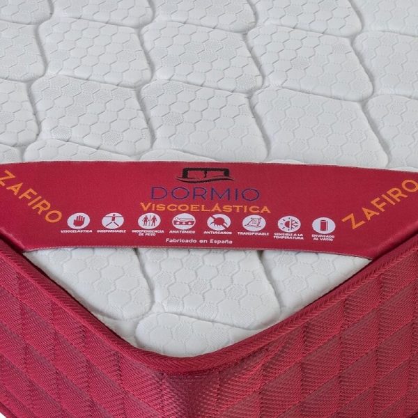 colchón viscoelástico dormio zafiro 150x190 cm