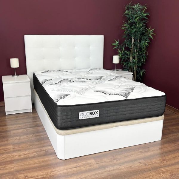 colchón viscoelástico duérmete online híbrido eco box 160x190 cm